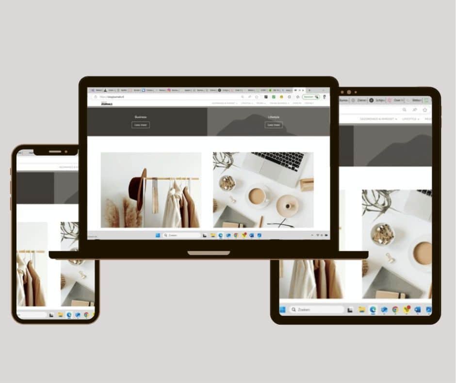 WordPress Webdesign Startpakket - Sissy Hamilton Tilburg en omstreken