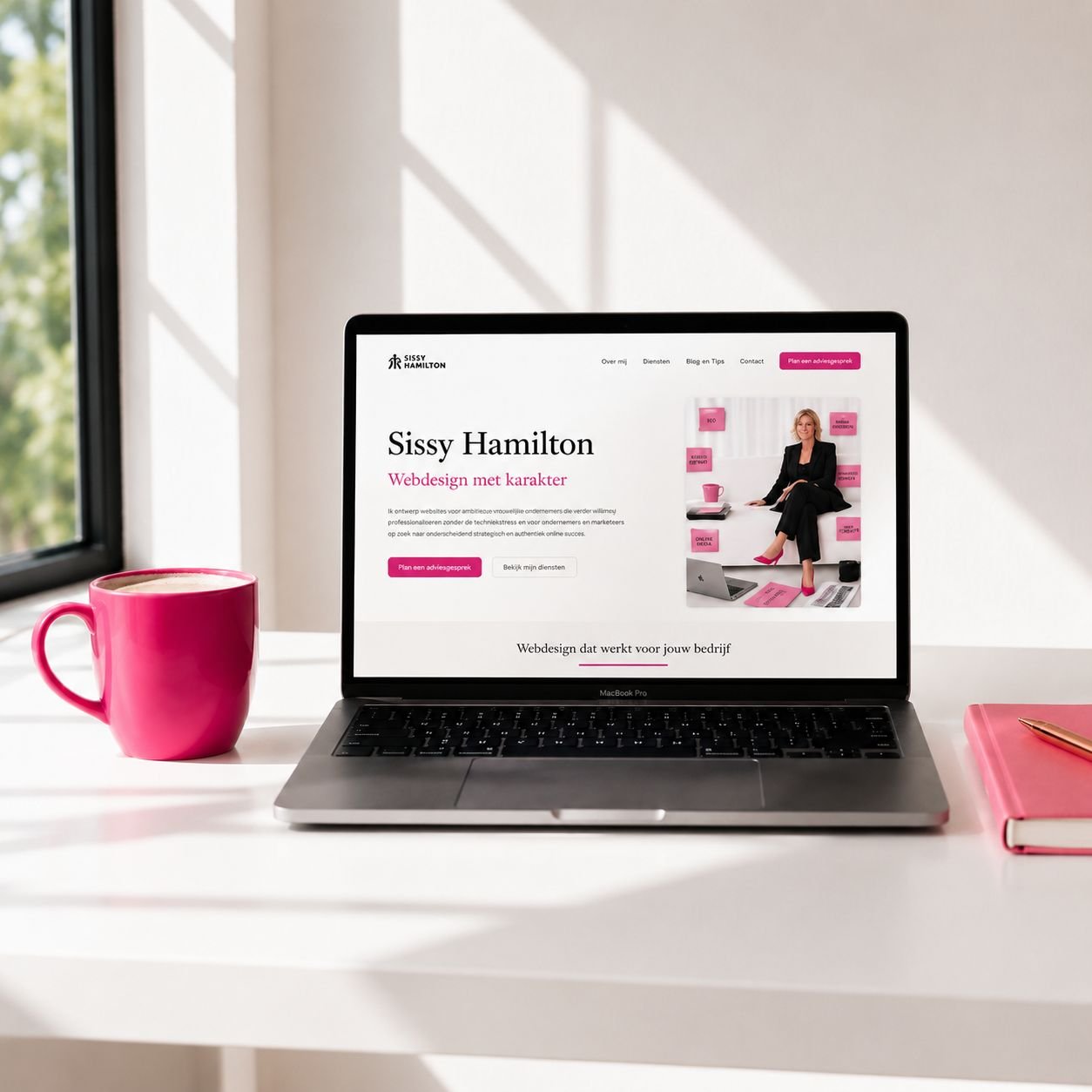 sissy hamilton webdesigner seo en ai specialist in Tilburg